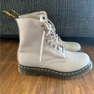 Dr. Martens Women's Cream Boots